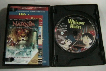 Whisper of the Heart (耳をすませば英語版)DVD